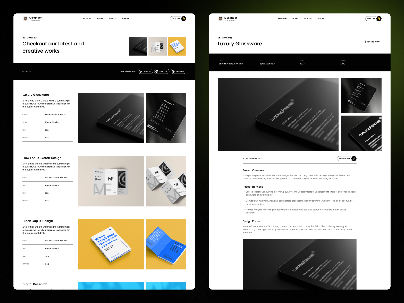 现代专业创意机构官网设计灵感，SaaS、设计工作室 Framer 网站模板详情图 3