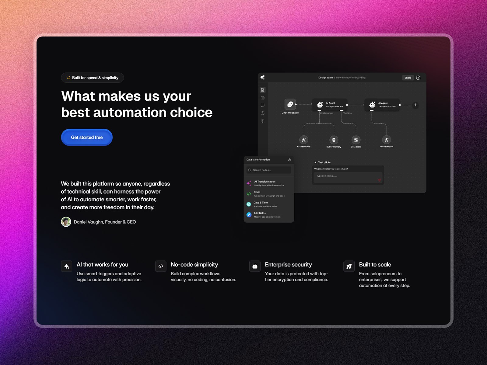 现代专业 AI 产品官网设计灵感，人工智能、教育培训 Framer 网站模板详情图 4
