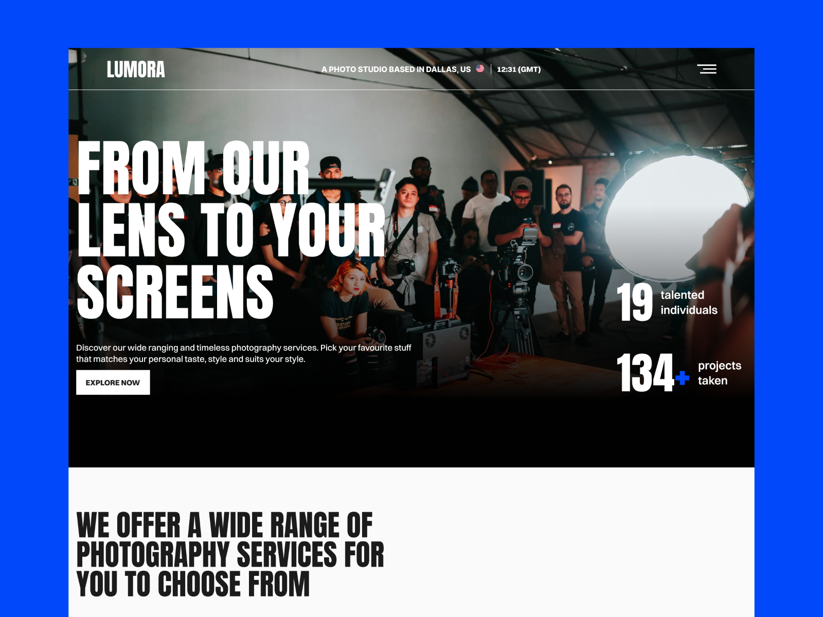 极简创意机构官网设计灵感，博客内容、设计工作室 Framer 网站模板详情图 1