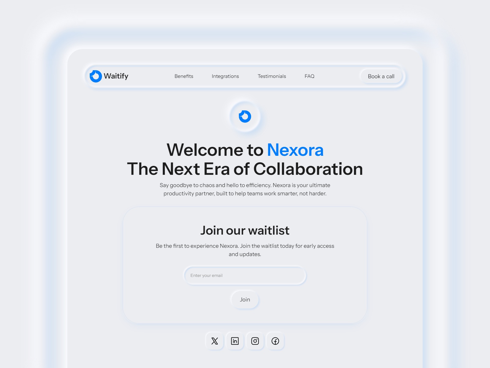 极简现代 SaaS 产品官网设计灵感，SaaS、落地页 Framer 网站模板详情图 1