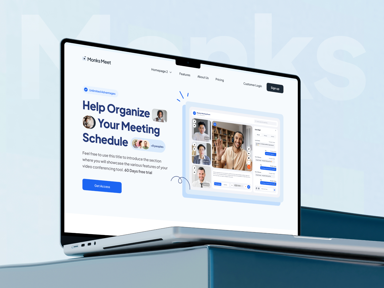 SaaS 产品官网设计灵感，SaaS、落地页 Framer 网站模板详情图 2