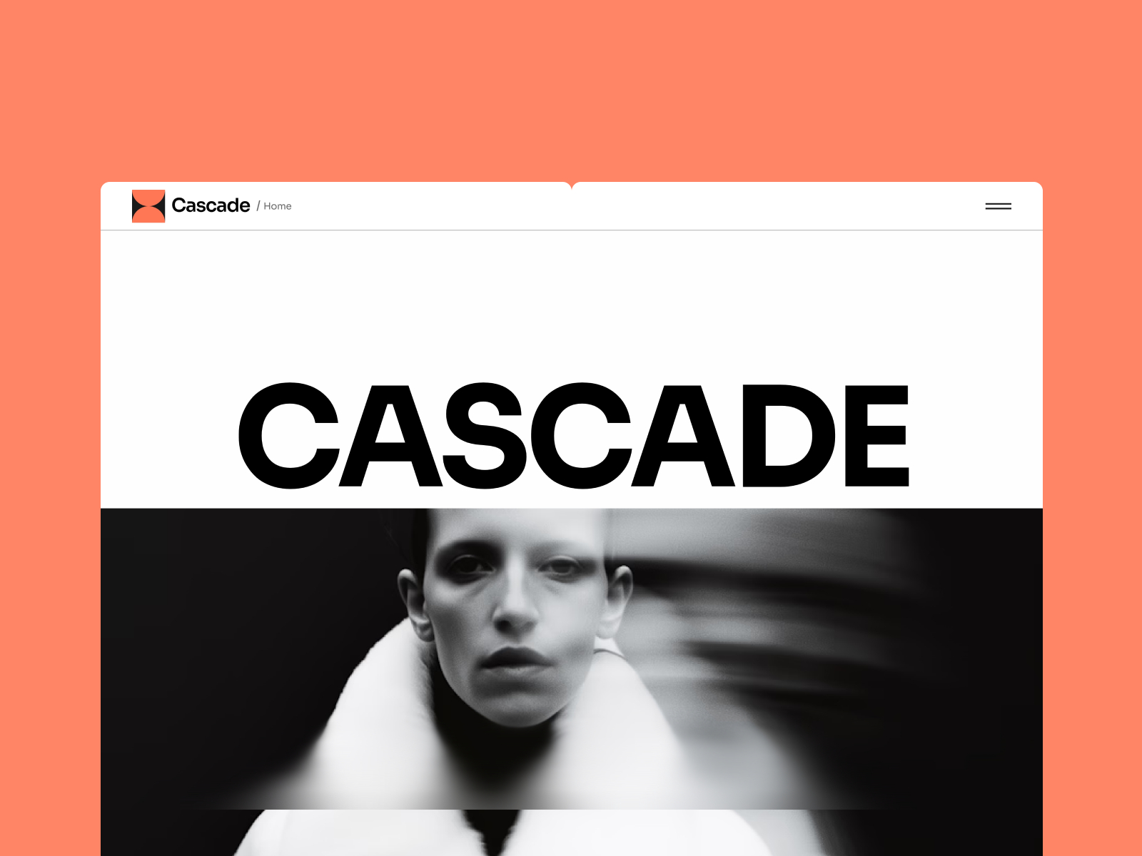 极简现代作品集网站设计灵感，设计工作室、作品集 Framer 网站模板详情图 1