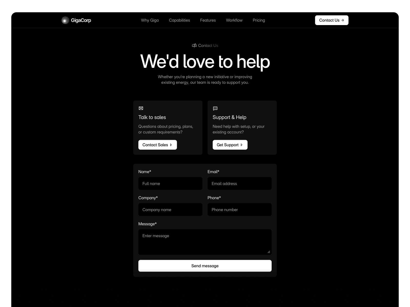 极简现代 AI 产品官网设计灵感，人工智能、SaaS Framer 网站模板详情图 4