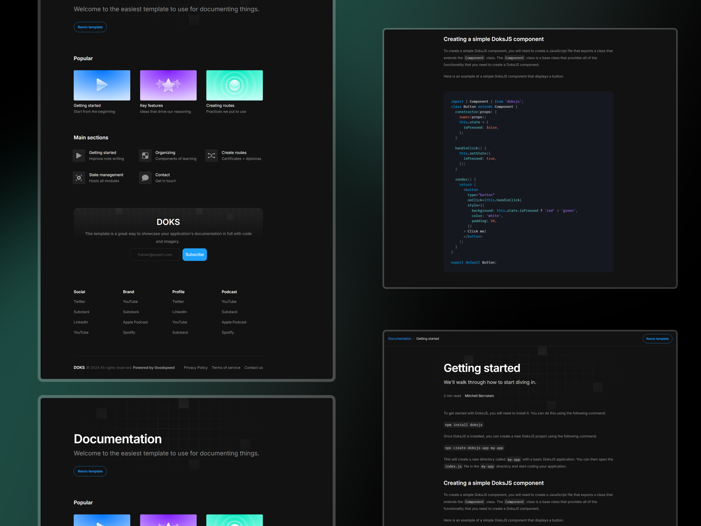 网站设计灵感，SaaS、企业官网 Framer 网站模板详情图 3