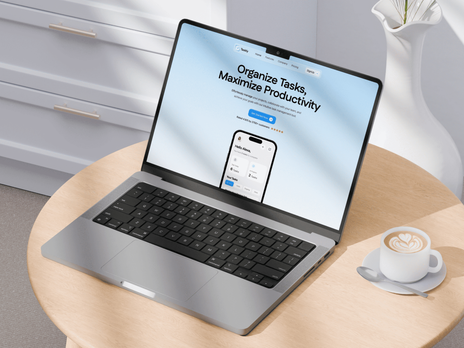 现代动效 SaaS 产品官网设计灵感，SaaS、企业官网 Framer 网站模板详情图 1