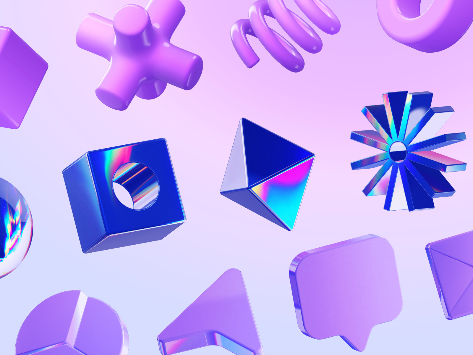 3D 插画风 SaaS 产品官网设计灵感，SaaS Framer 网站模板详情图 2