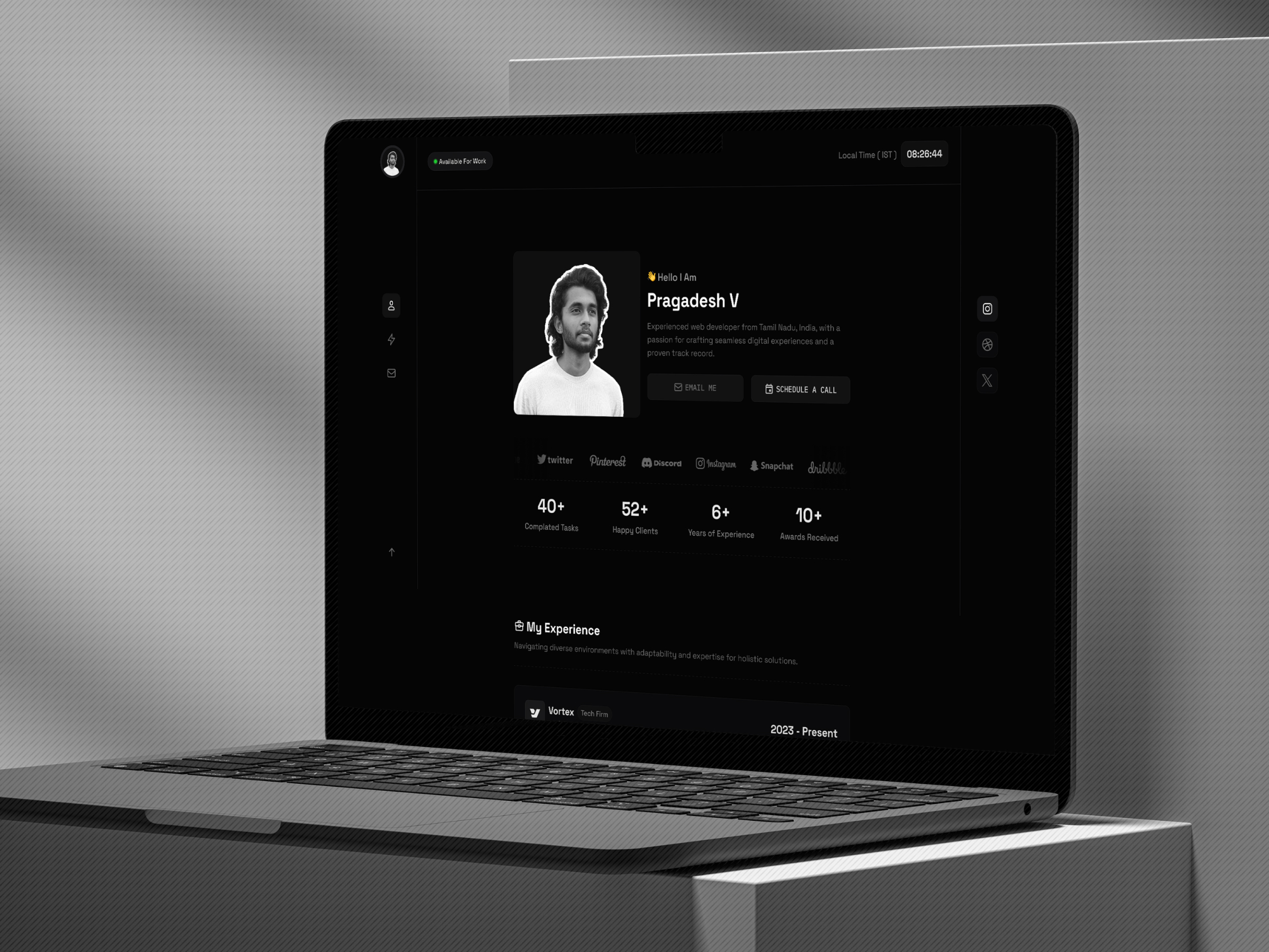 创意机构官网设计灵感，设计工作室、作品集 Framer 网站模板详情图 1