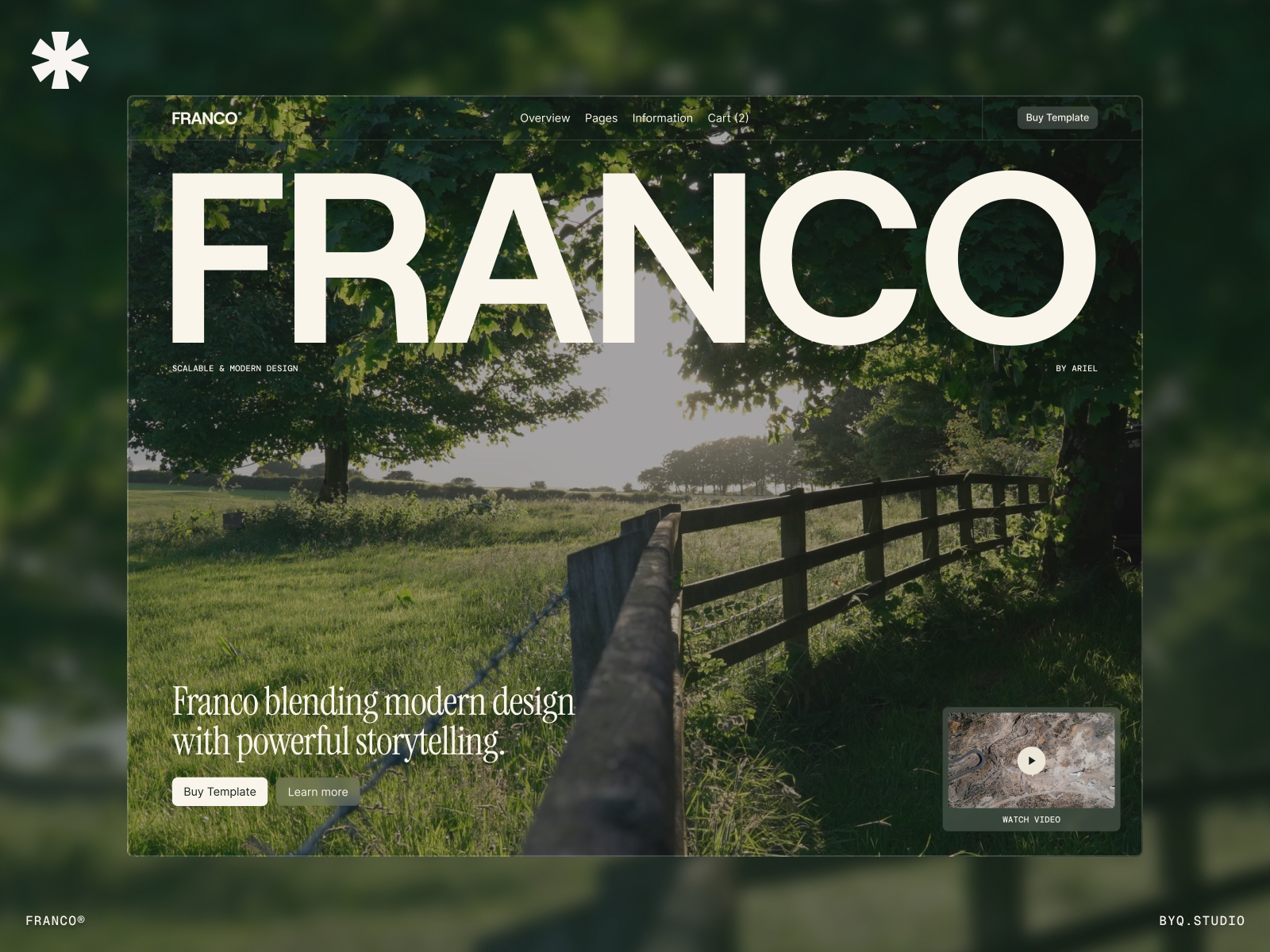 极简现代教育培训网站设计灵感，教育培训、设计工作室 Framer 网站模板详情图 1
