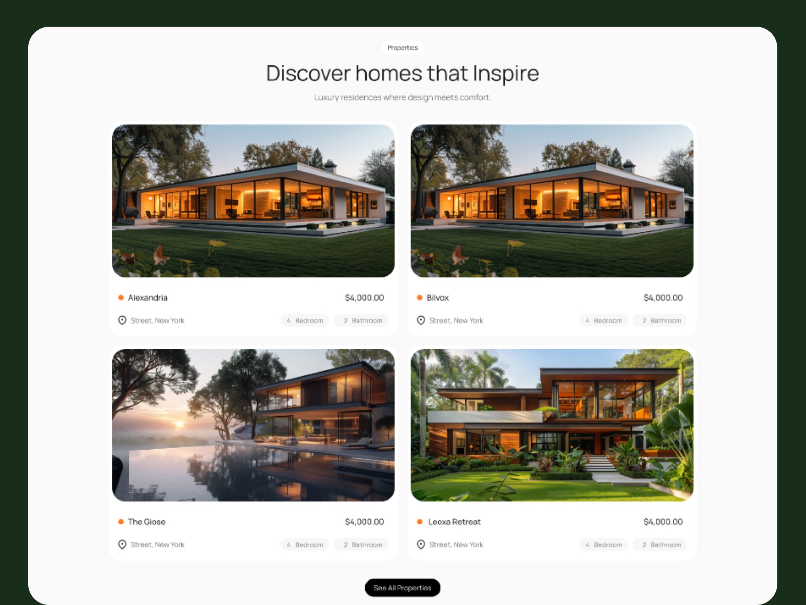 现代动效创意机构官网设计灵感，房地产、建筑空间 Framer 网站模板详情图 3