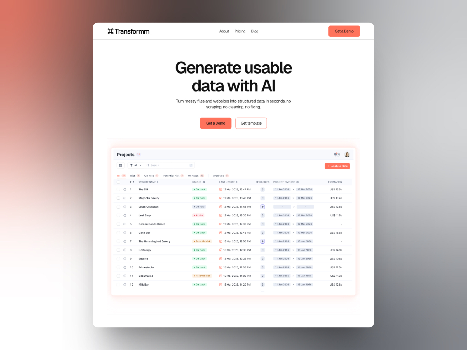 极简现代 SaaS 产品官网设计灵感，SaaS、落地页 Framer 网站模板详情图 1