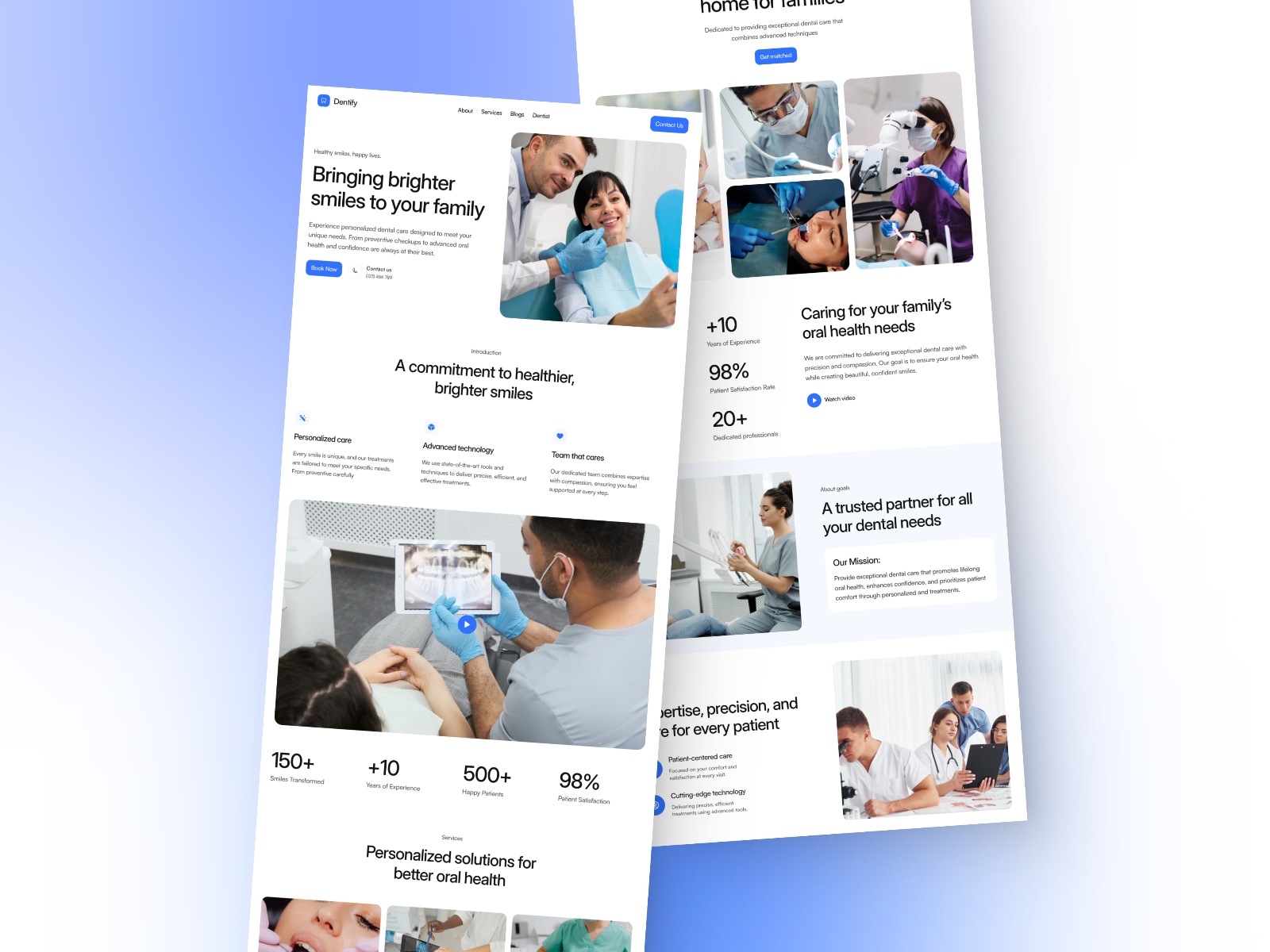 医疗健康网站设计灵感，医疗健康、企业官网 Framer 网站模板详情图 2