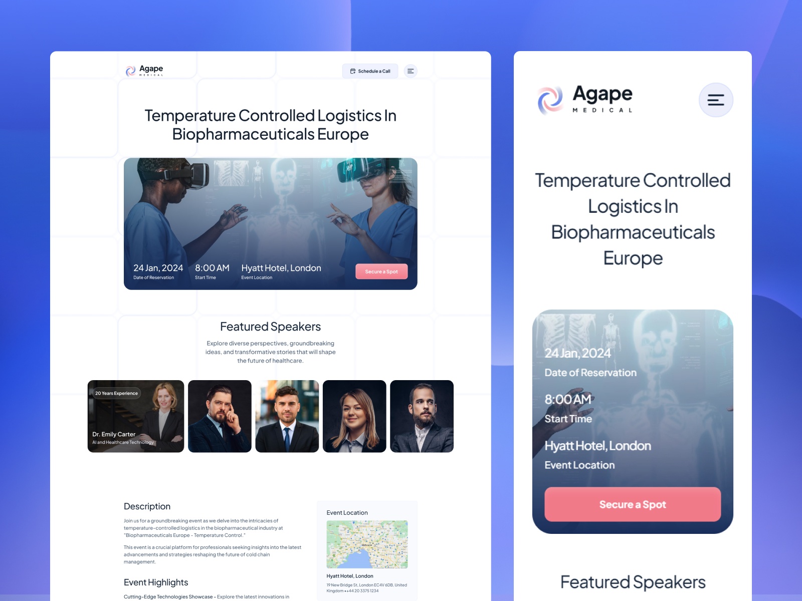 AI 产品官网设计灵感，人工智能、医疗健康 Framer 网站模板详情图 4