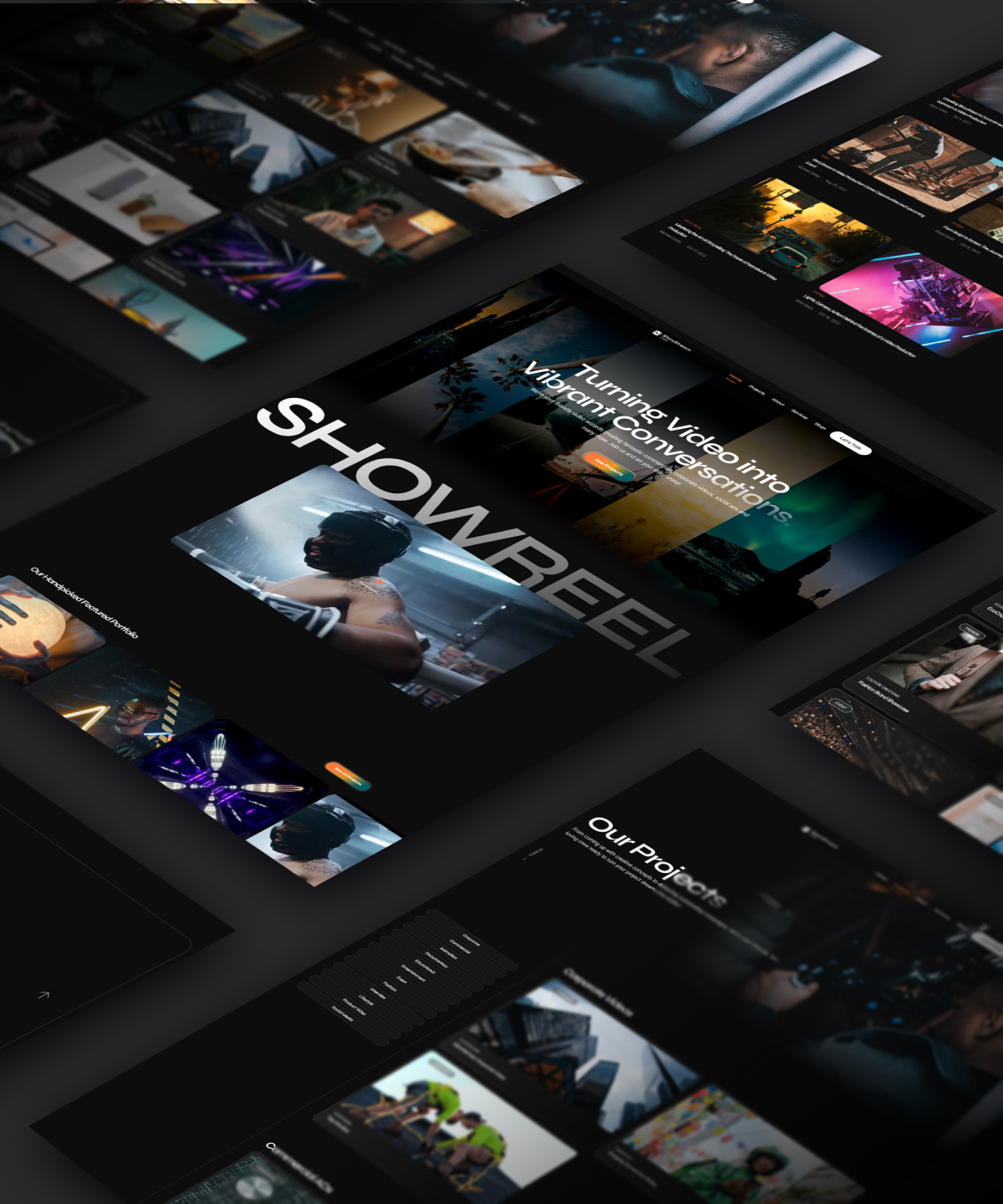 创意机构官网设计灵感，设计工作室、作品集 Framer 网站模板详情图 1