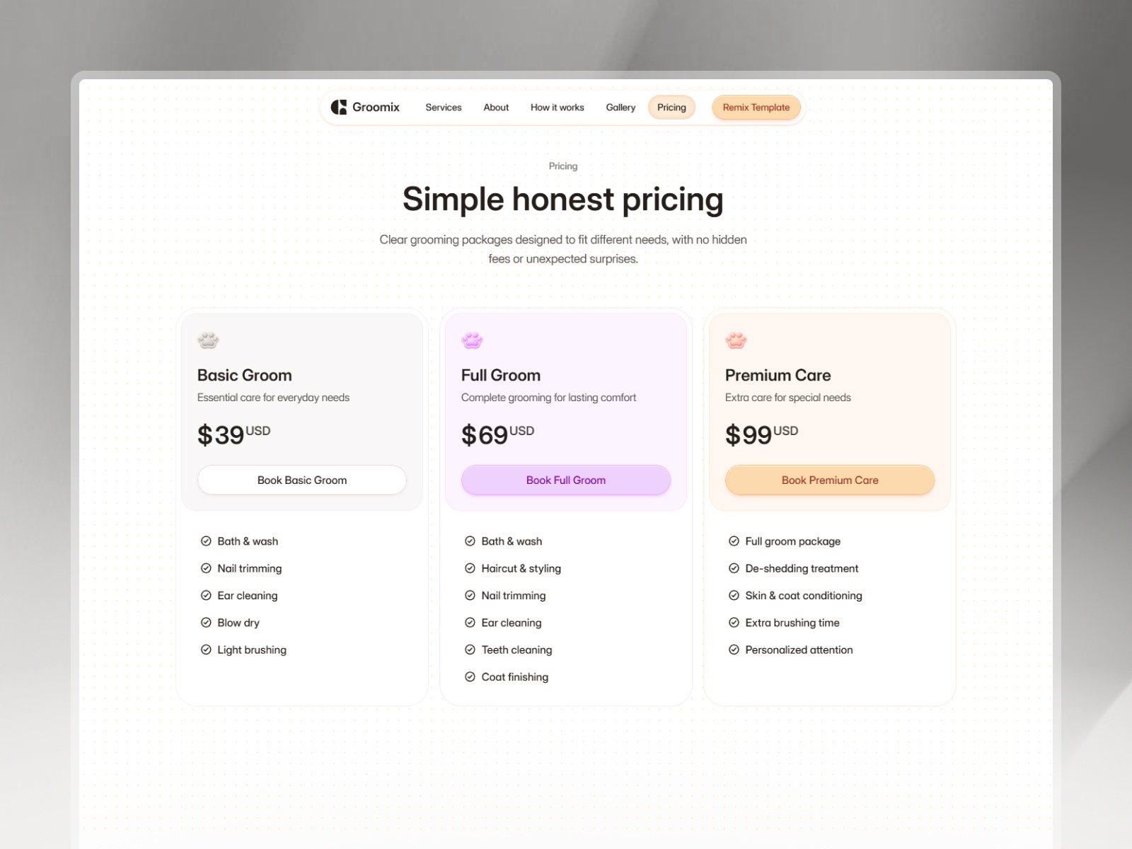 极简动效创意机构官网设计灵感，SaaS、设计工作室 Framer 网站模板详情图 3