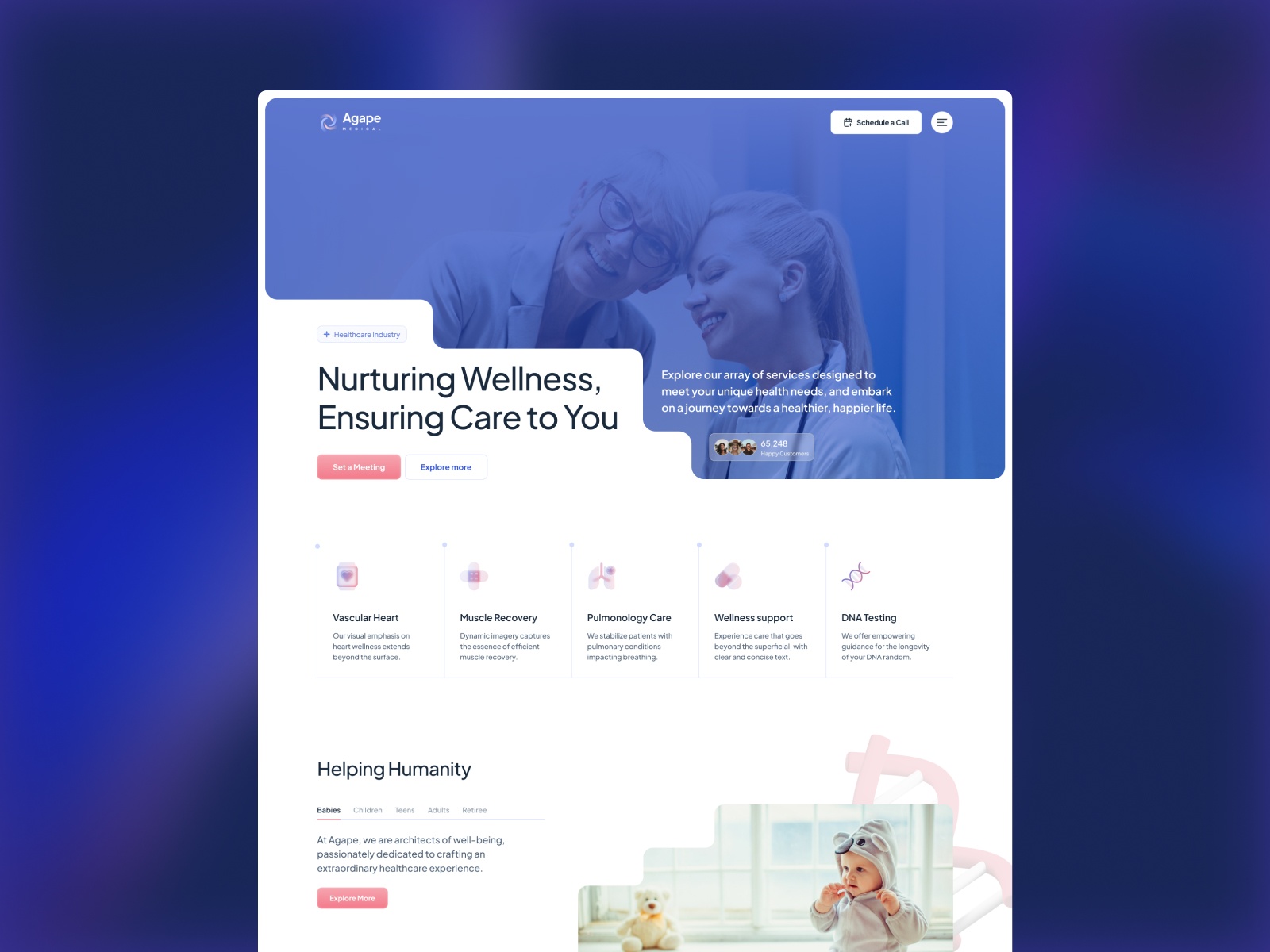 AI 产品官网设计灵感，人工智能、医疗健康 Framer 网站模板封面图