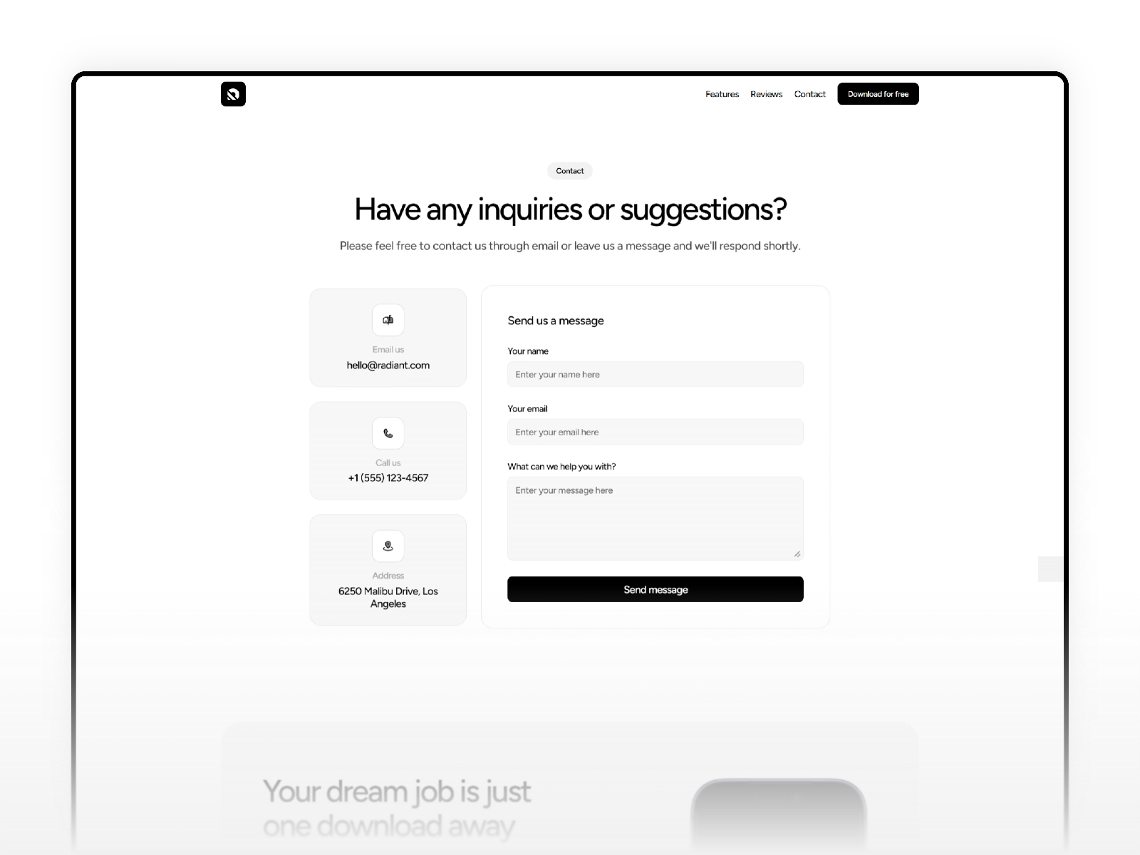 现代专业 SaaS 产品官网设计灵感，SaaS、落地页 Framer 网站模板详情图 4