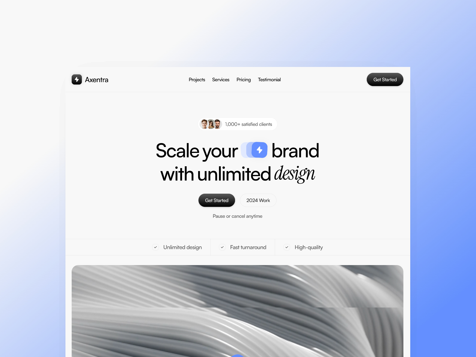 创意机构官网设计灵感，SaaS、设计工作室 Framer 网站模板详情图 1