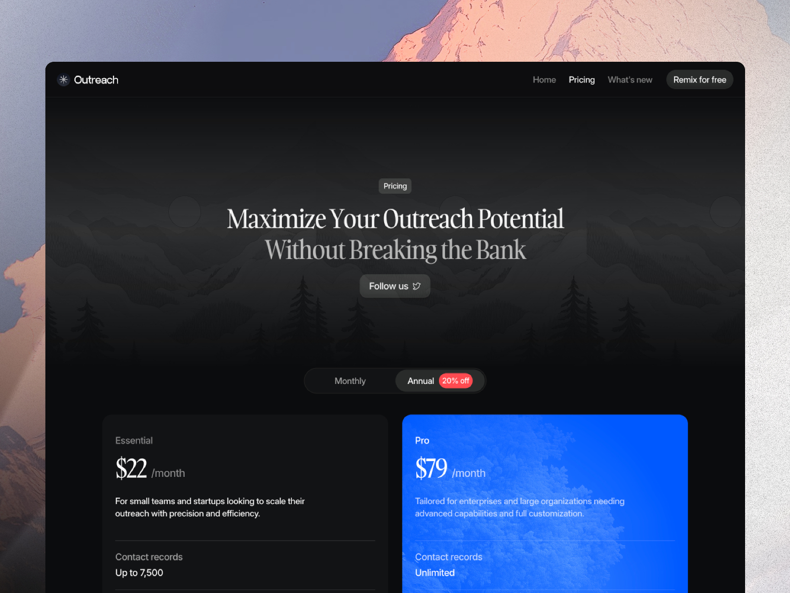 SaaS 产品官网设计灵感，SaaS Framer 网站模板详情图 4