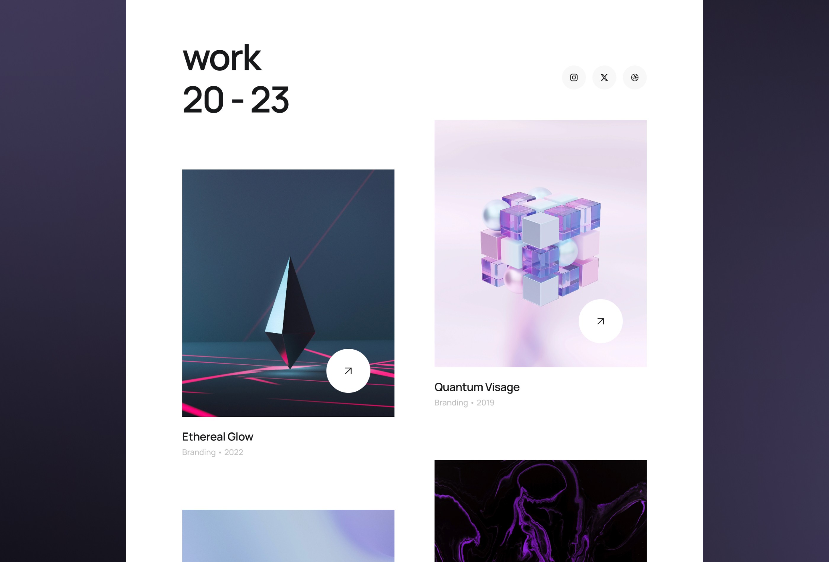 创意机构官网设计灵感，设计工作室、作品集 Framer 网站模板详情图 4