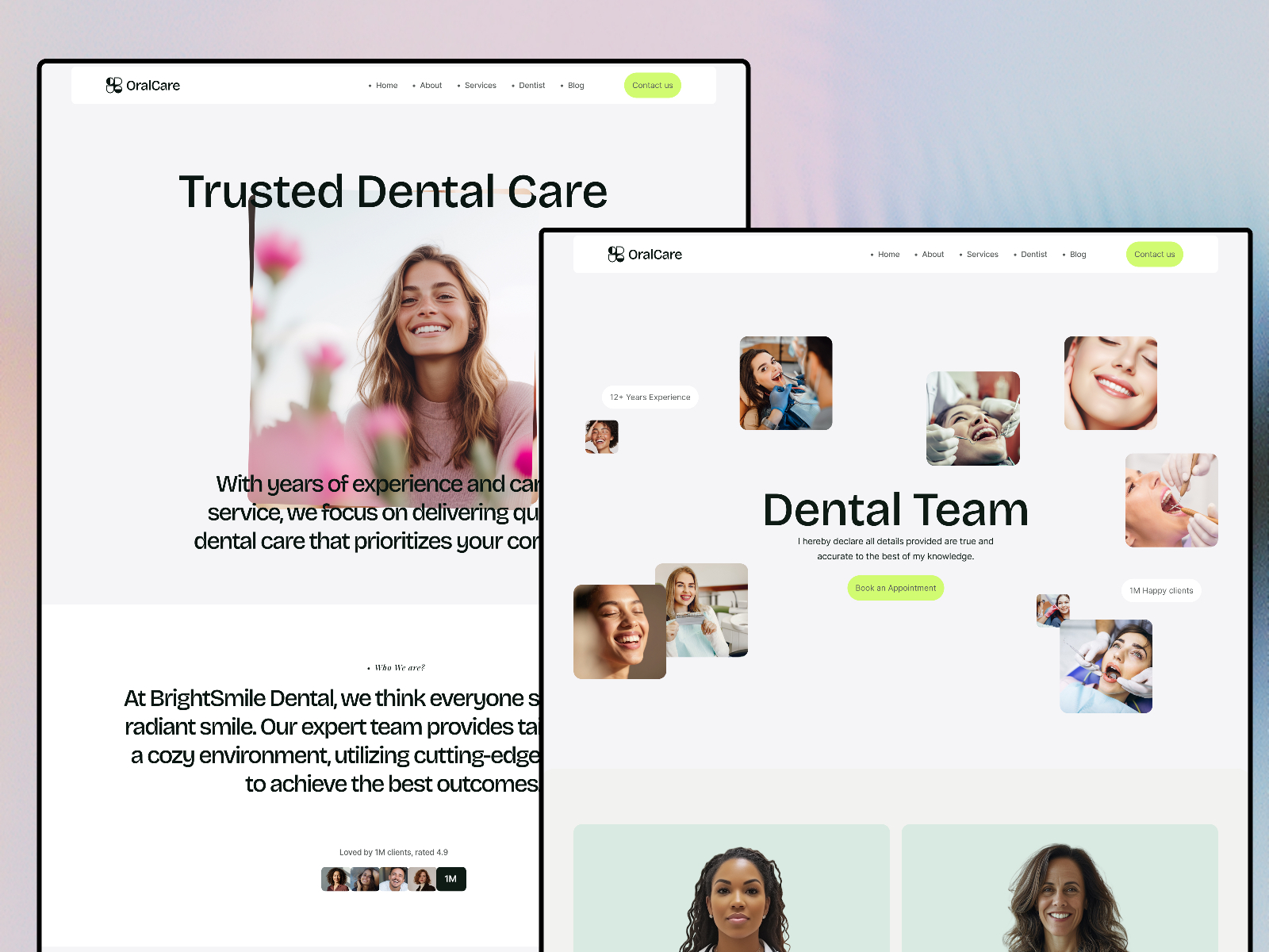 专业动效医疗健康网站设计灵感，医疗健康 Framer 网站模板详情图 2