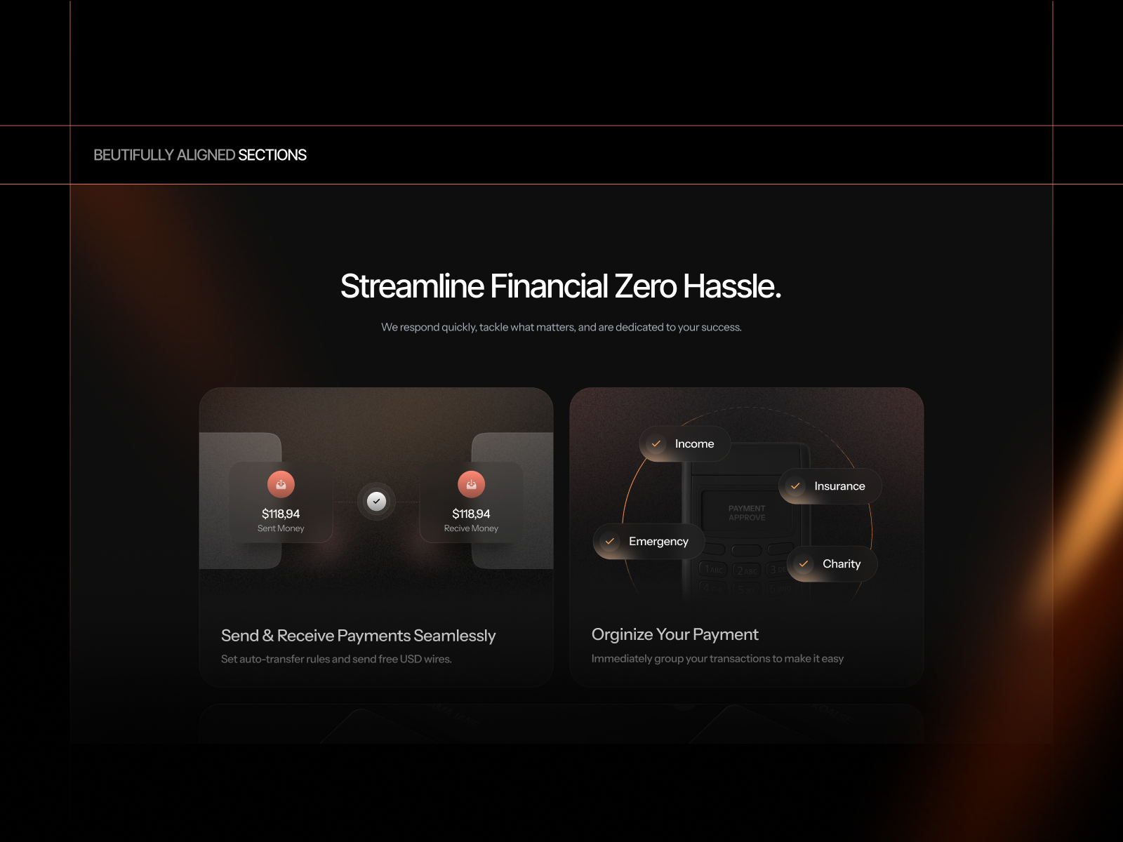 现代专业 AI 产品官网设计灵感，人工智能、金融科技 Framer 网站模板详情图 4