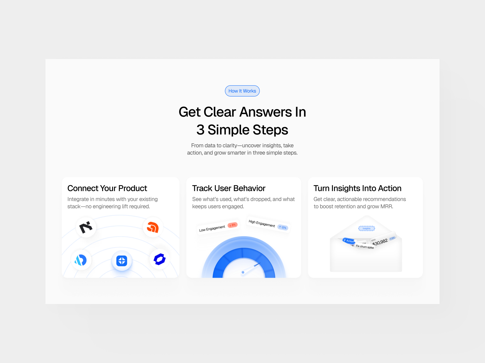 极简现代 SaaS 产品官网设计灵感，SaaS、落地页 Framer 网站模板详情图 4
