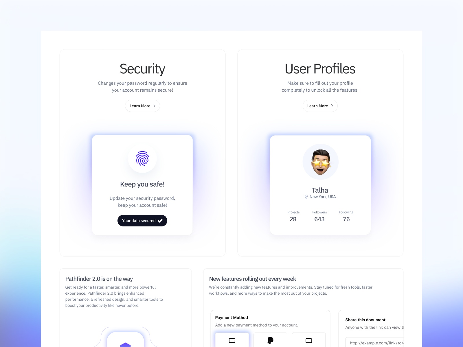 现代专业 SaaS 产品官网设计灵感，电商、SaaS Framer 网站模板详情图 2