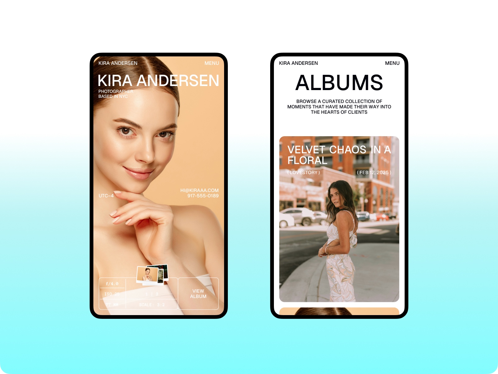 现代专业作品集网站设计灵感，SaaS、作品集 Framer 网站模板详情图 4