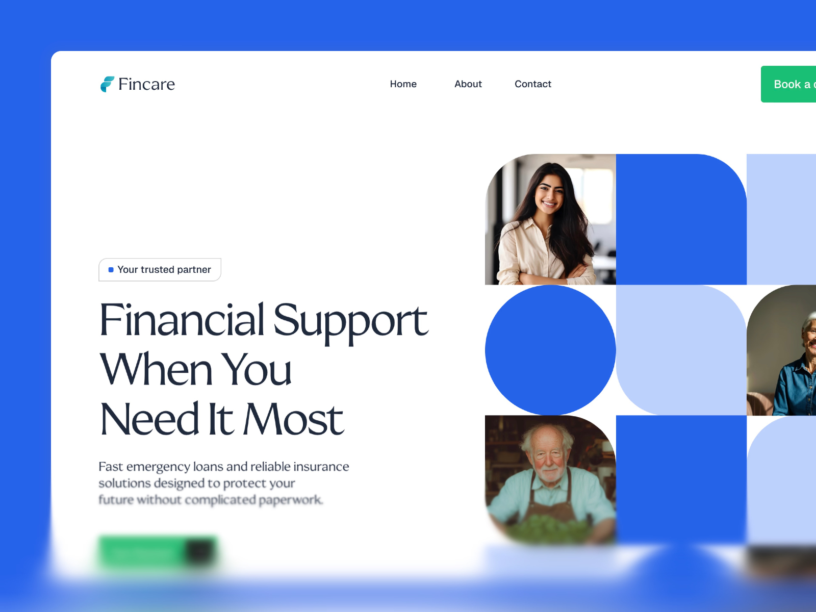 现代专业金融科技网站设计灵感，金融科技、企业官网 Framer 网站模板详情图 1