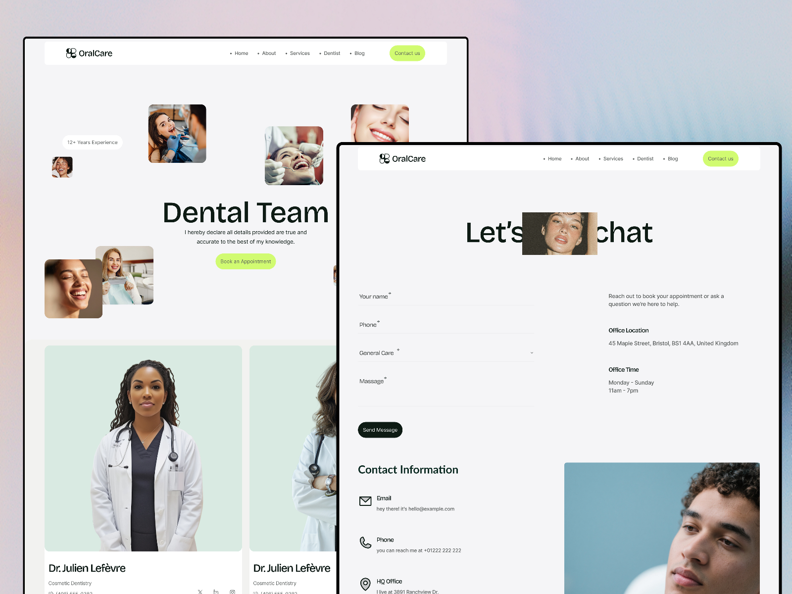 专业动效医疗健康网站设计灵感，医疗健康 Framer 网站模板详情图 4