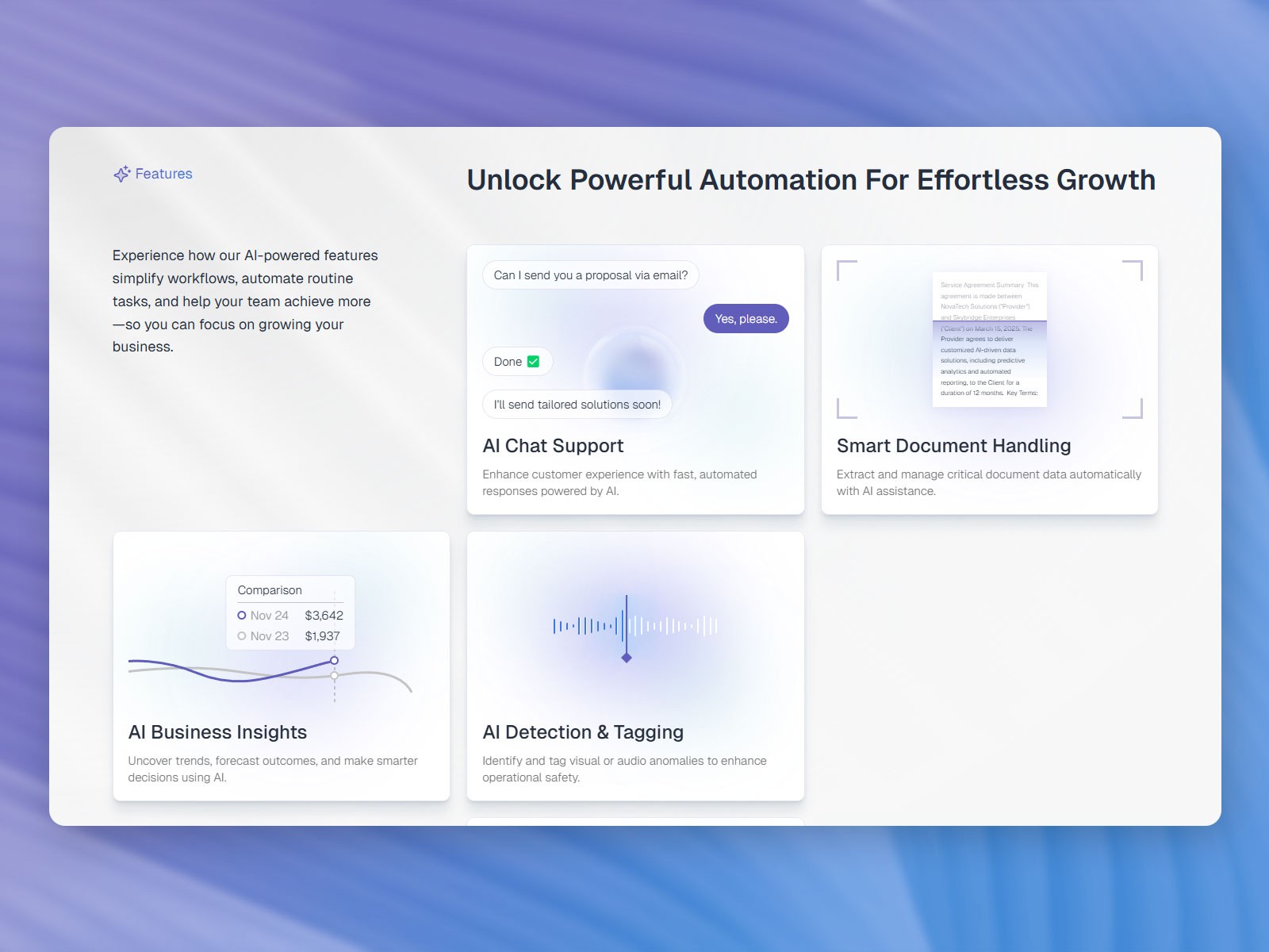 黑白极简现代 AI 产品官网设计灵感，人工智能、SaaS Framer 网站模板详情图 2