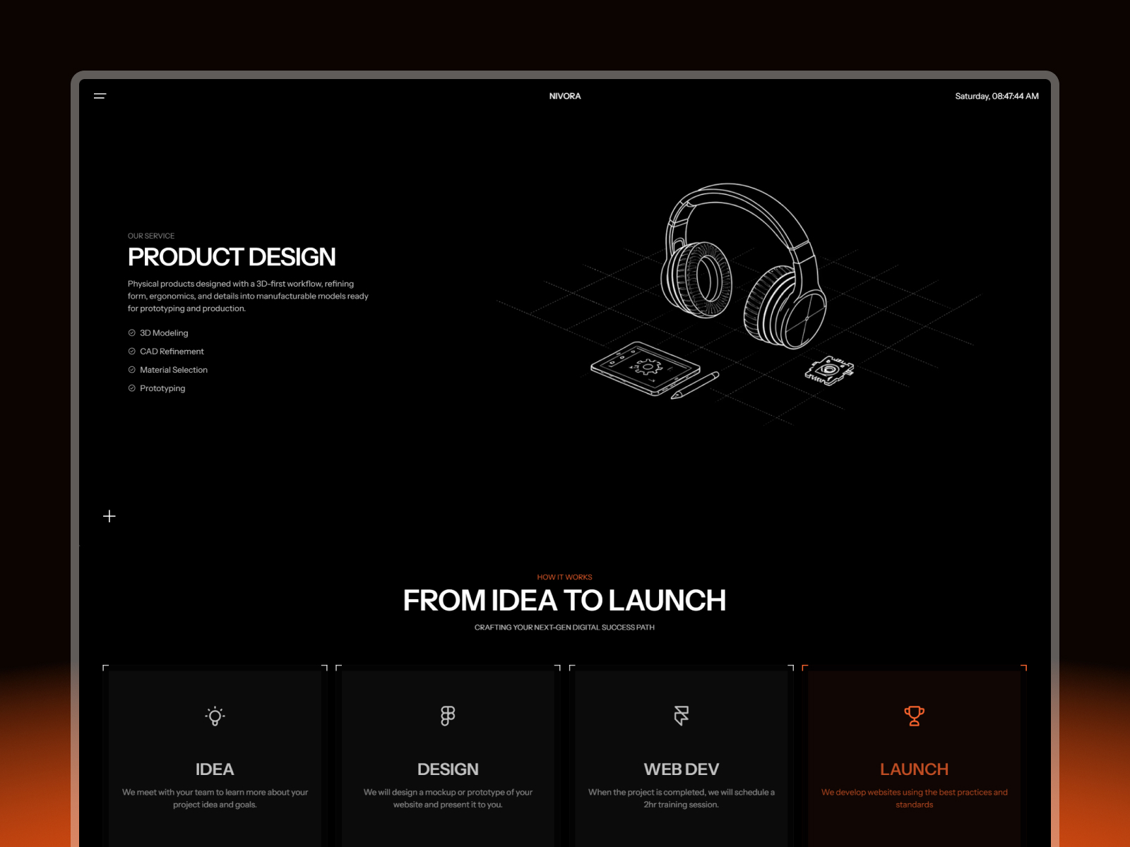 专业动效创意机构官网设计灵感，SaaS、设计工作室 Framer 网站模板详情图 4