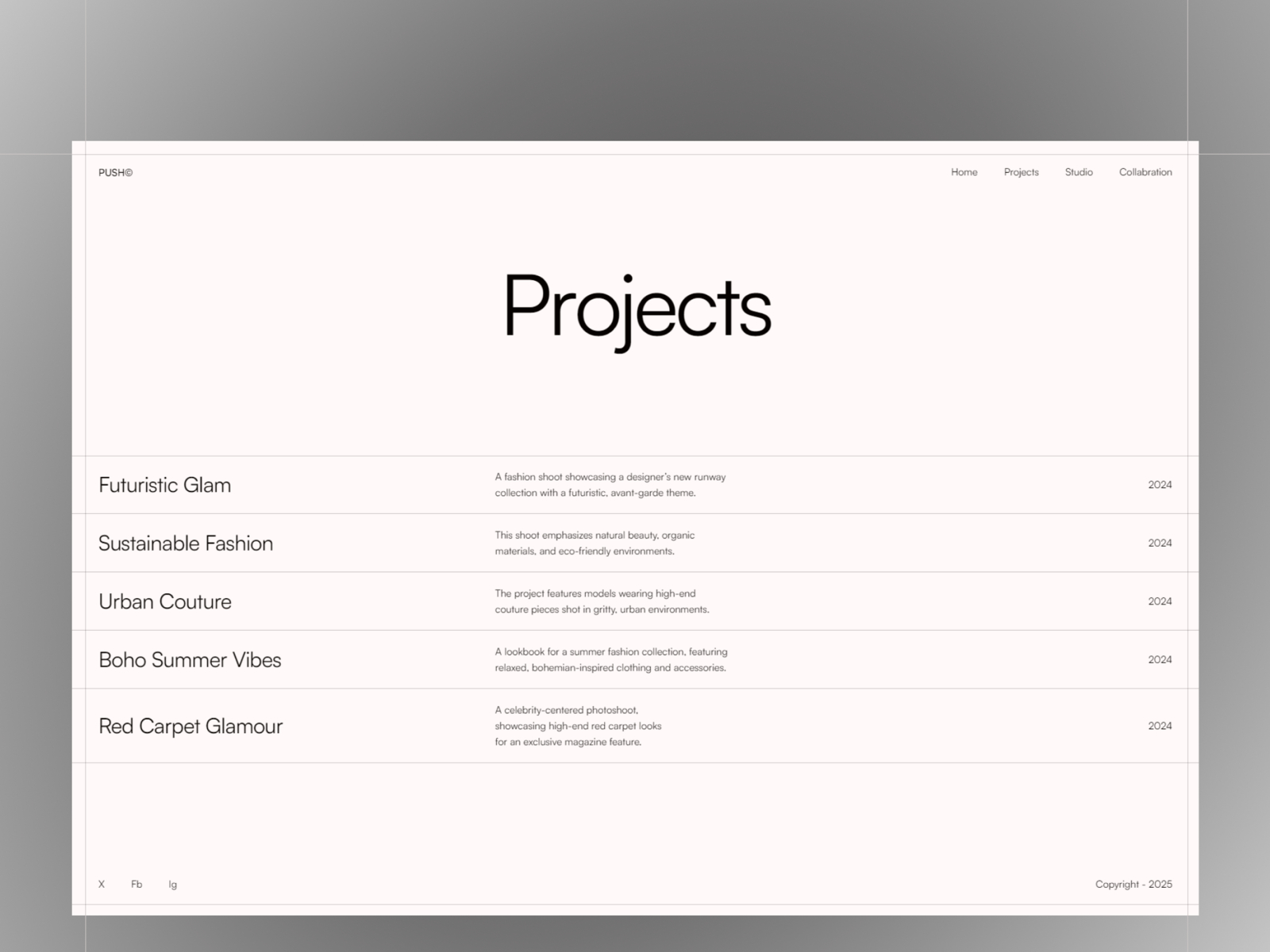 创意机构官网设计灵感，设计工作室、作品集 Framer 网站模板详情图 4