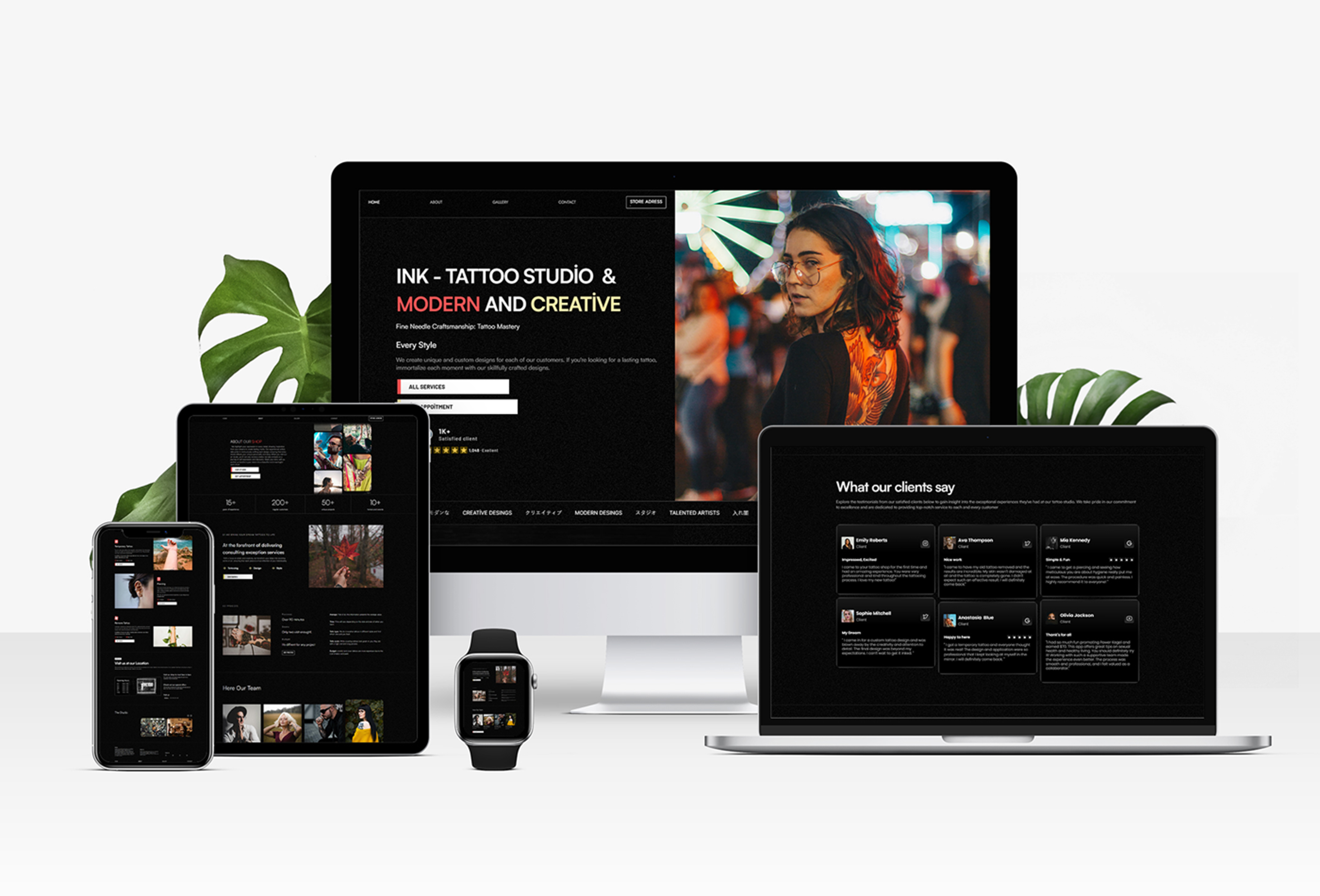 作品集网站设计灵感，设计工作室、作品集 Framer 网站模板详情图 3