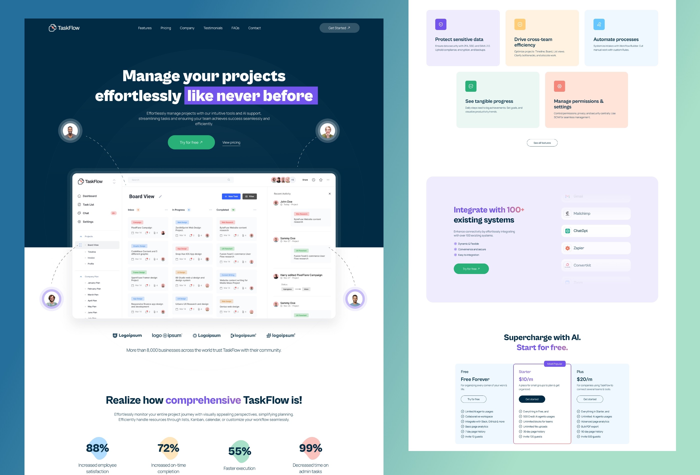 创意机构官网设计灵感，SaaS、设计工作室 Framer 网站模板详情图 2