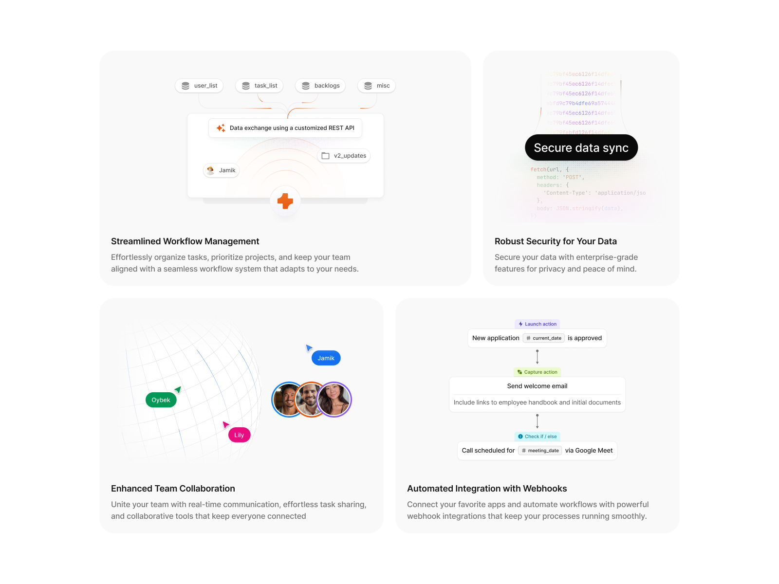 现代动效 AI 产品官网设计灵感，Web3、人工智能 Framer 网站模板详情图 4