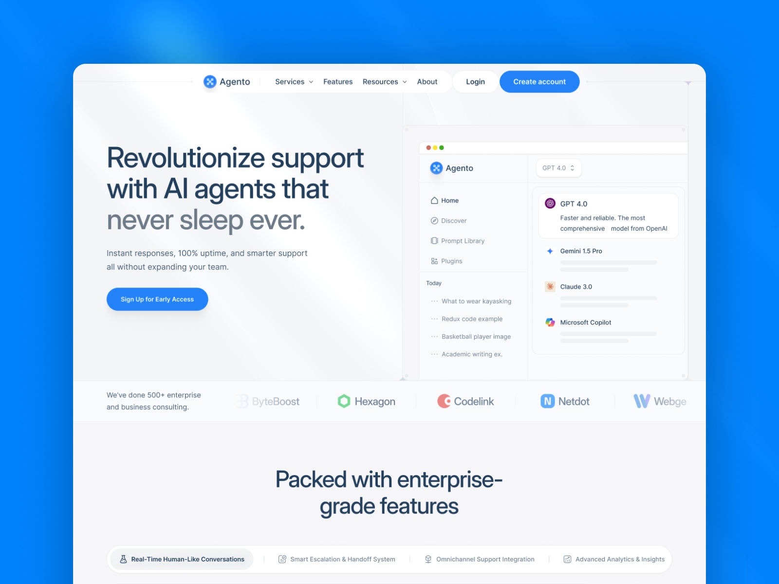 现代专业 SaaS 产品官网设计灵感，SaaS、企业官网 Framer 网站模板详情图 1