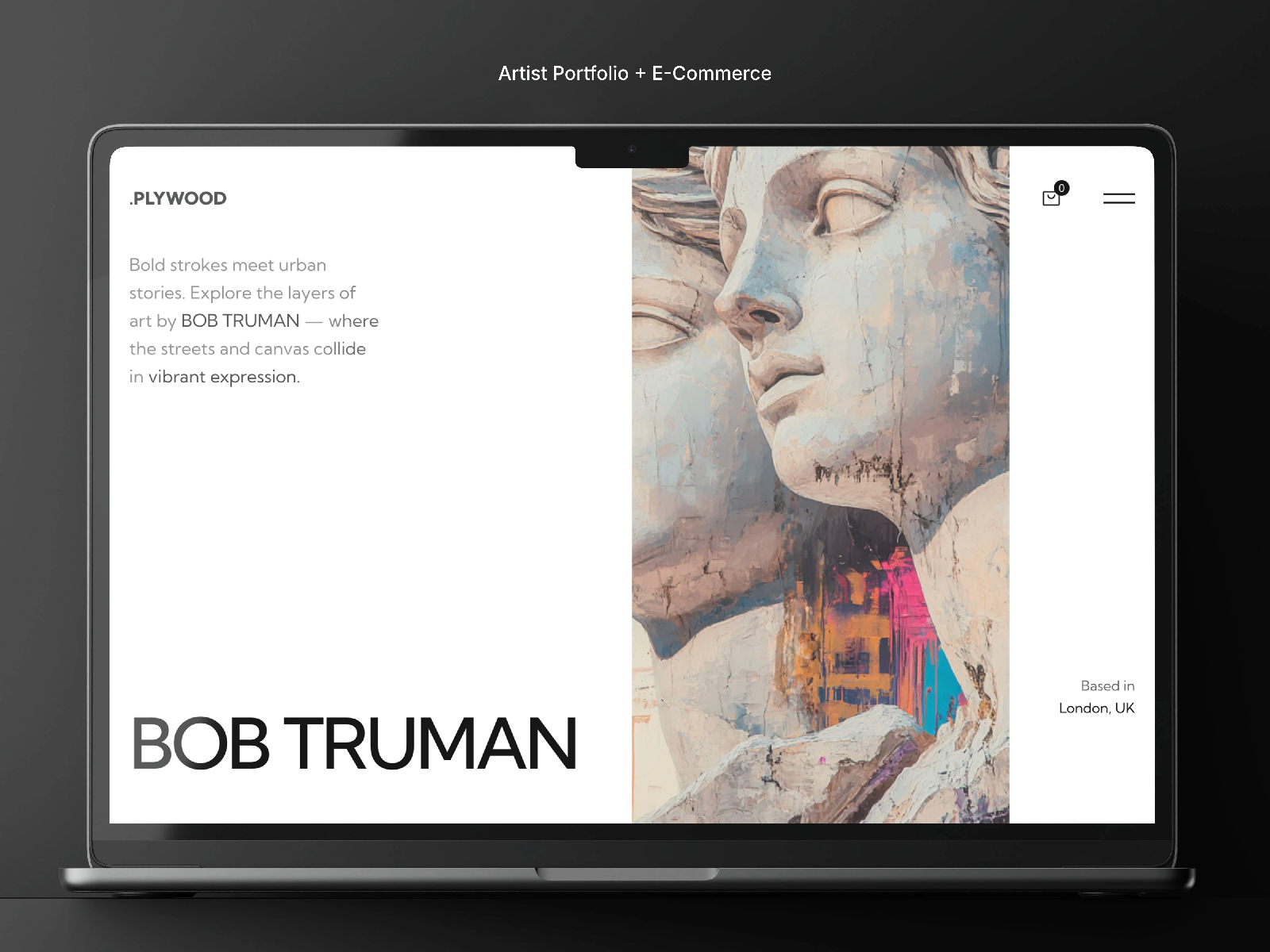 现代彩色电商网站设计灵感，电商、作品集 Framer 网站模板详情图 1