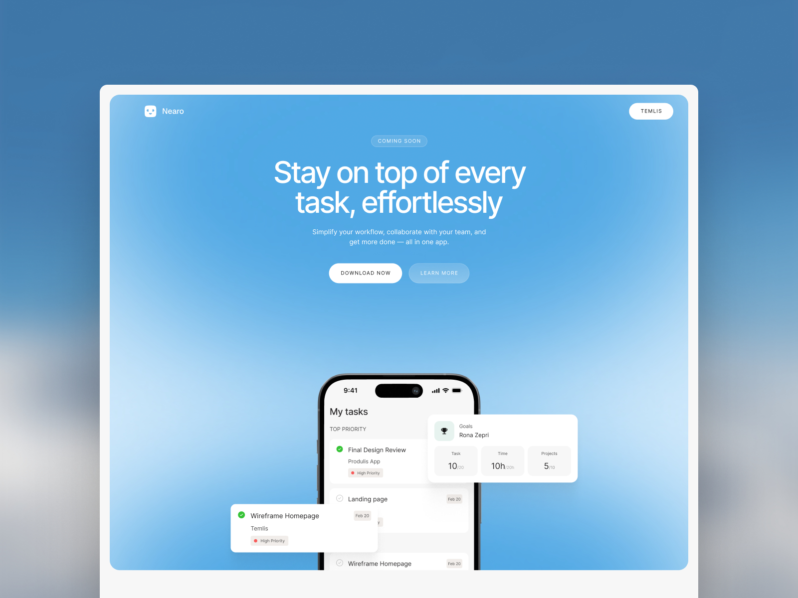 极简现代落地页设计案例，SaaS、落地页 Framer 网站模板详情图 2