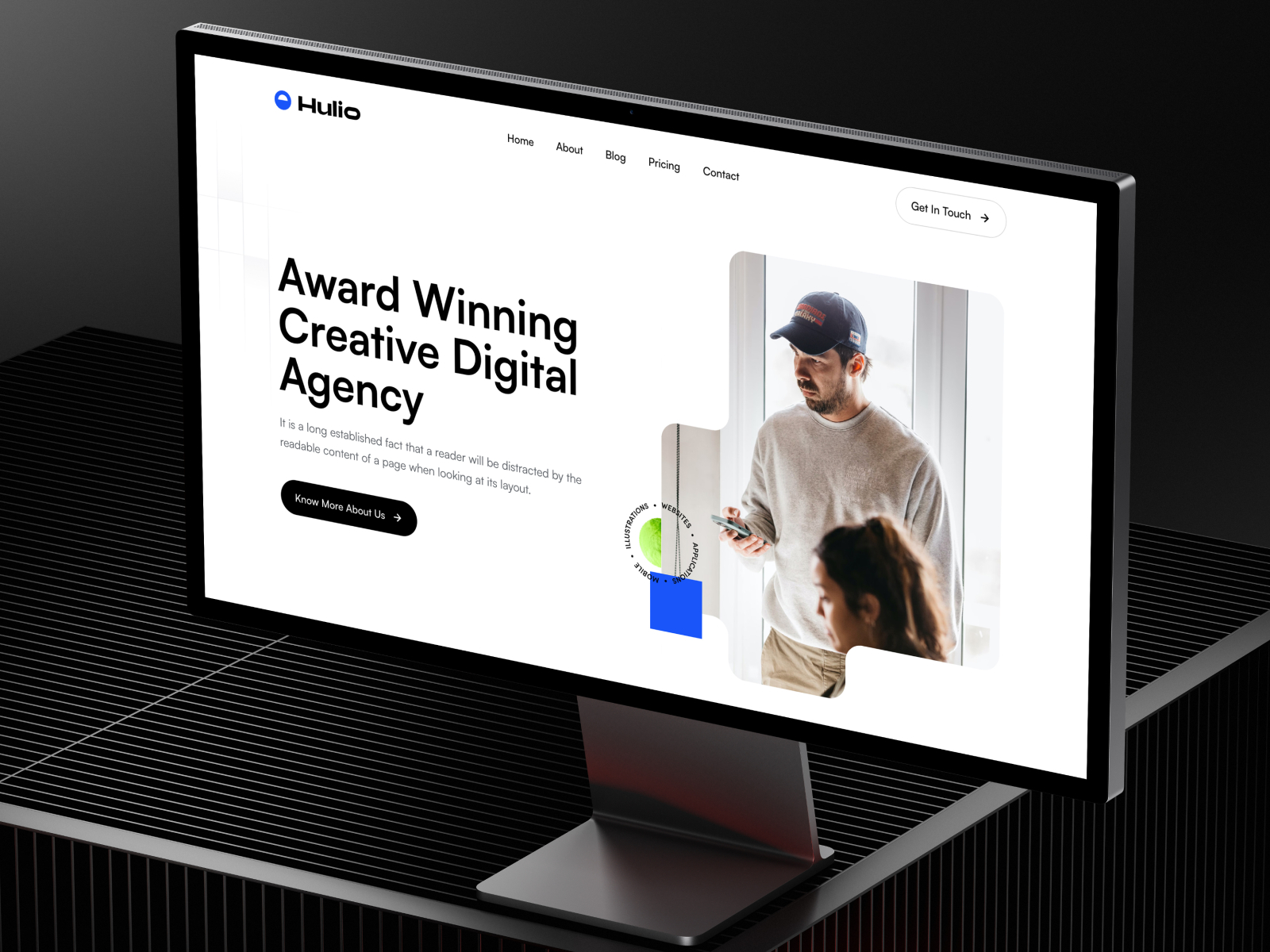 现代专业创意机构官网设计灵感，SaaS、设计工作室 Framer 网站模板详情图 1
