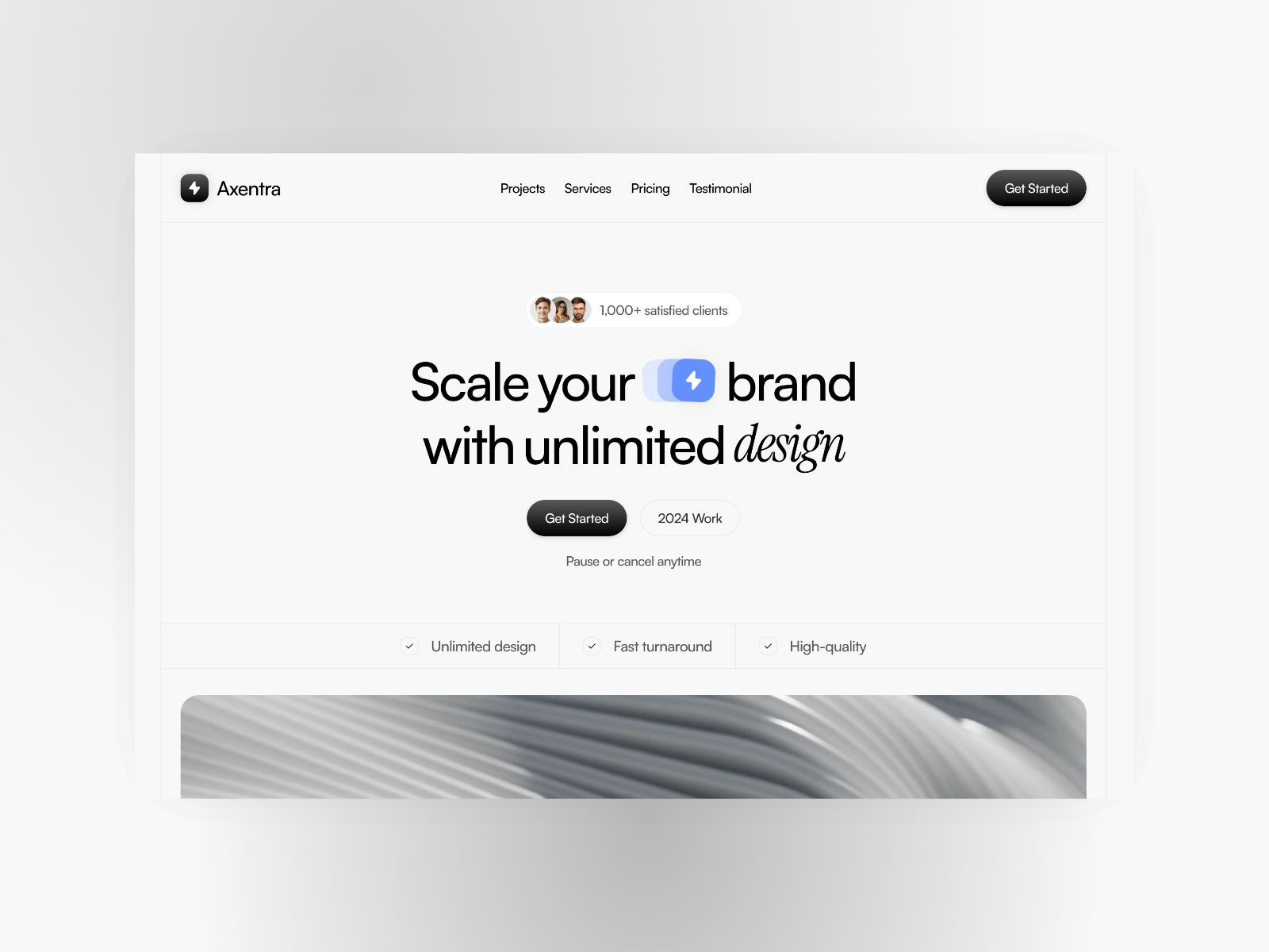 创意机构官网设计灵感，SaaS、设计工作室 Framer 网站模板详情图 4