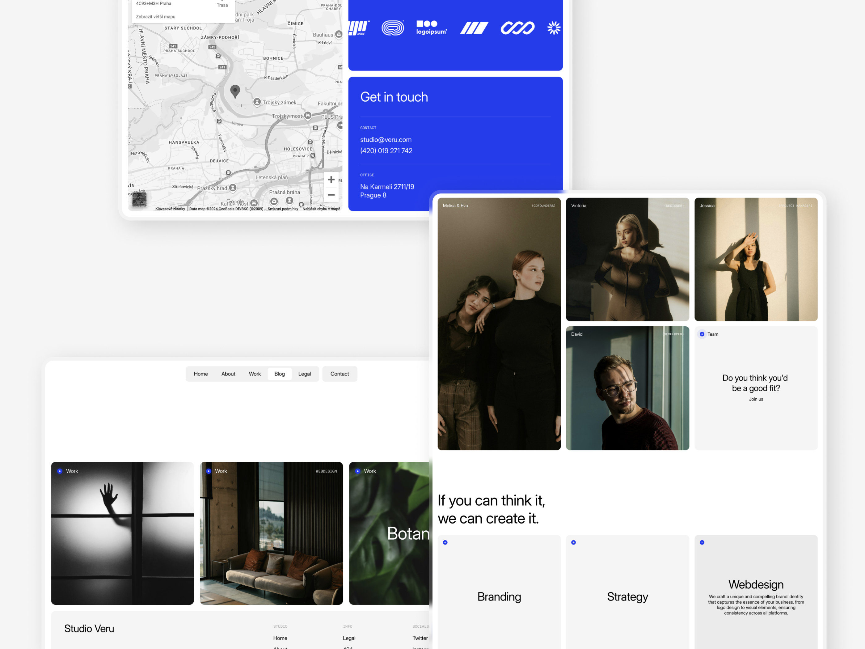 极简现代创意机构官网设计灵感，SaaS、设计工作室 Framer 网站模板详情图 3