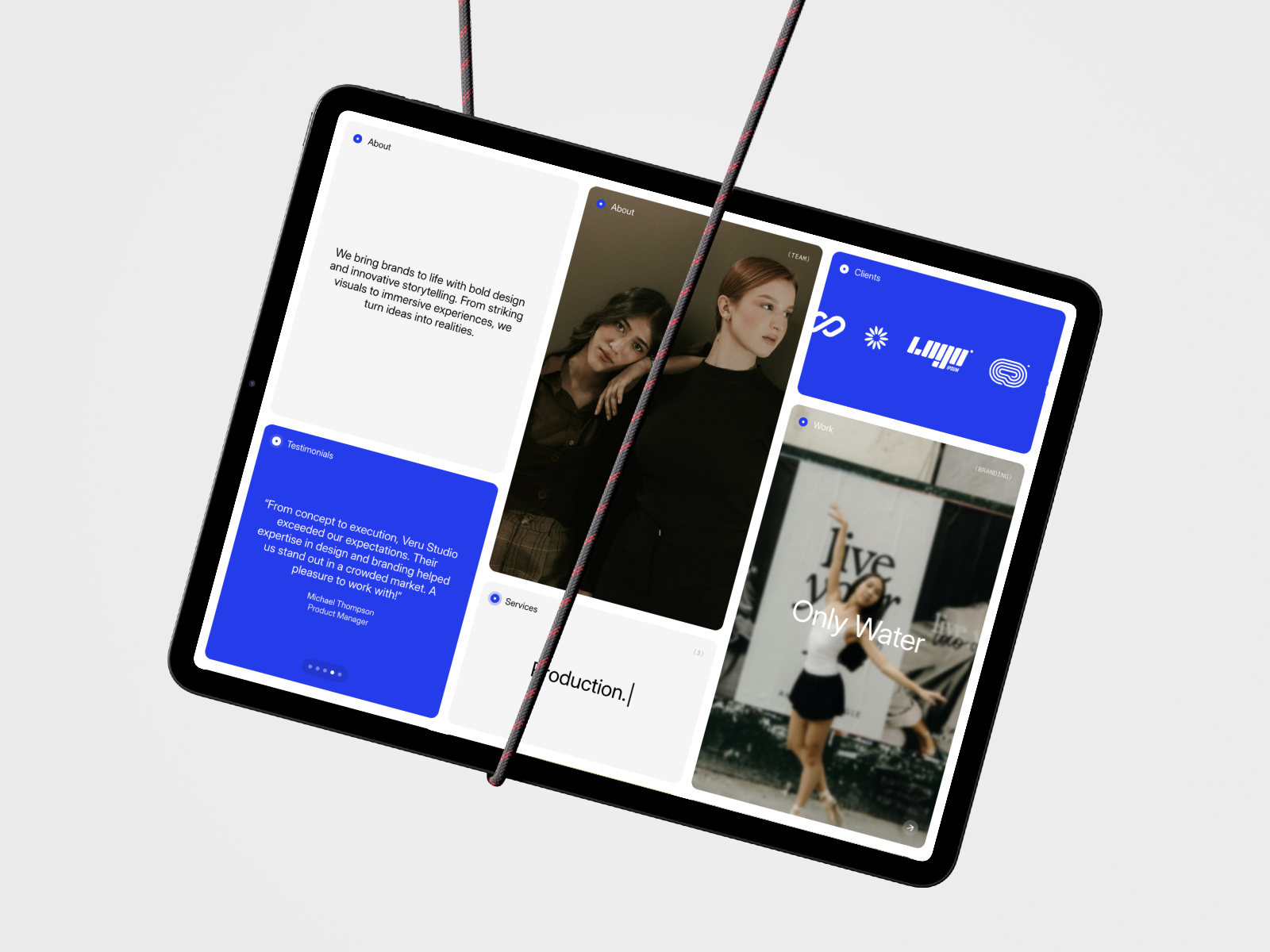 极简现代创意机构官网设计灵感，SaaS、设计工作室 Framer 网站模板详情图 1