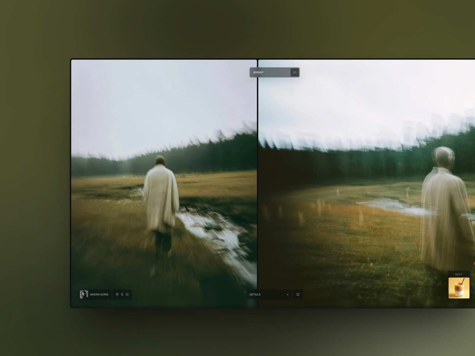 极简现代作品集网站设计灵感，博客内容、作品集 Framer 网站模板详情图 2