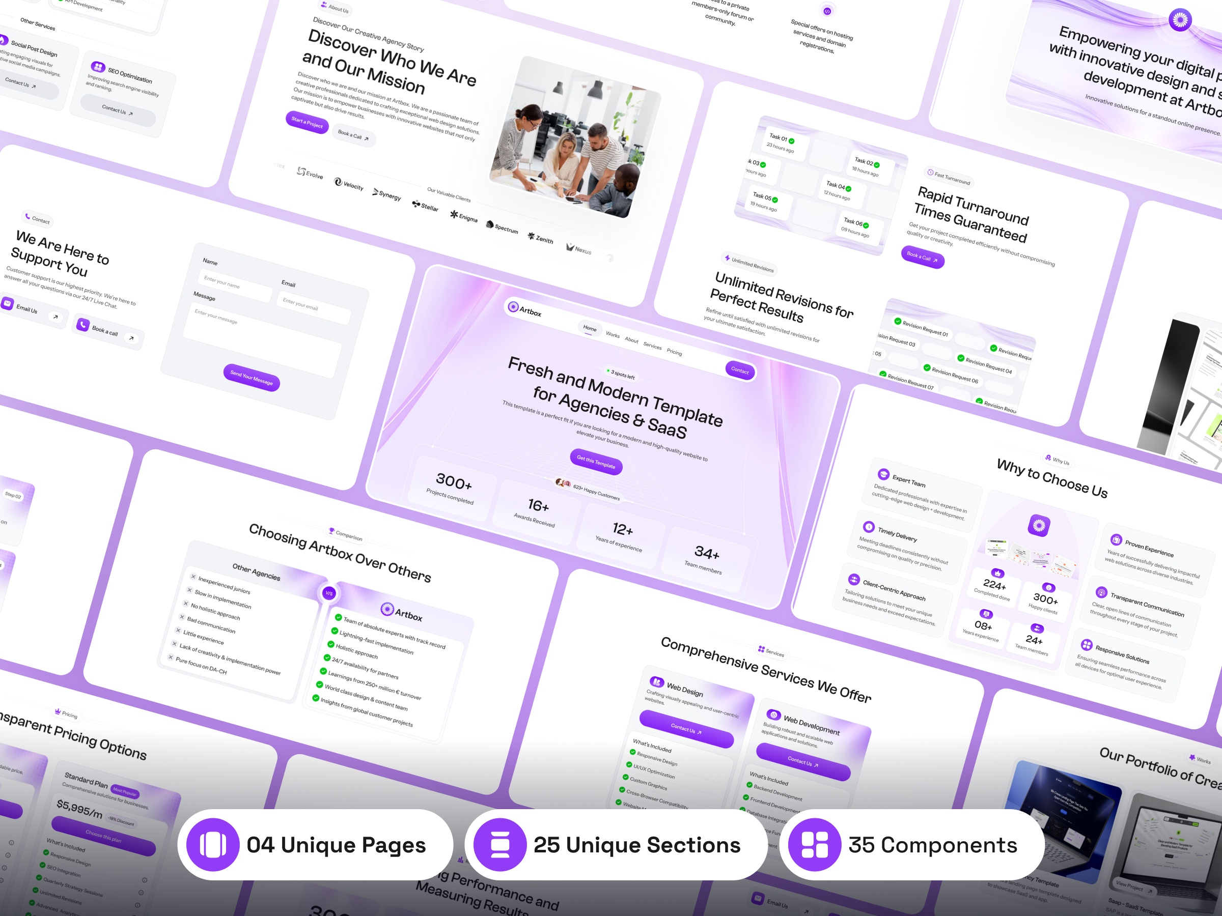 AI 机构落地页设计灵感，人工智能、SaaS Framer 网站模板详情图 4