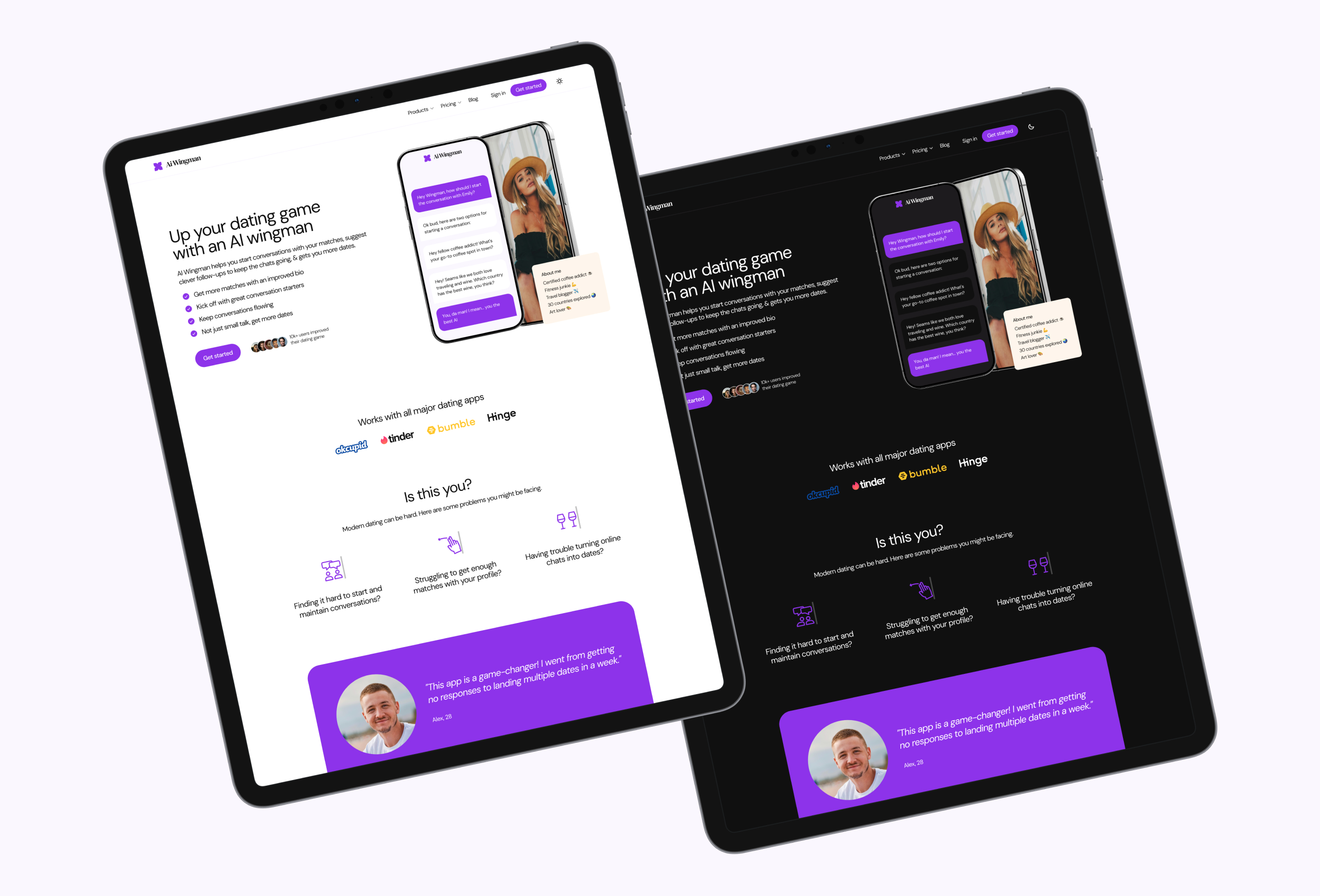 AI 产品官网设计灵感，人工智能、SaaS Framer 网站模板详情图 2