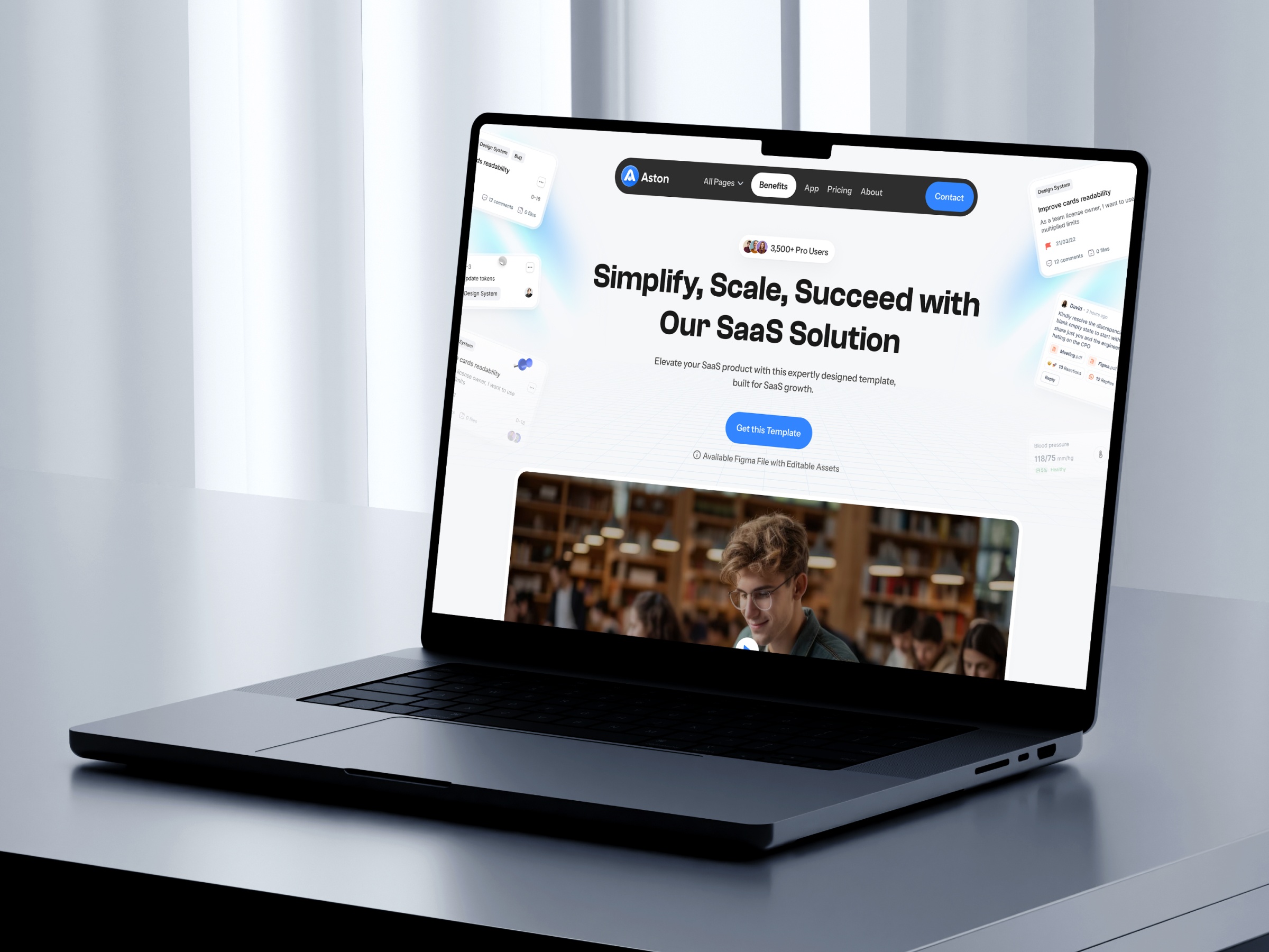 AI 产品官网设计灵感，人工智能、SaaS Framer 网站模板详情图 2