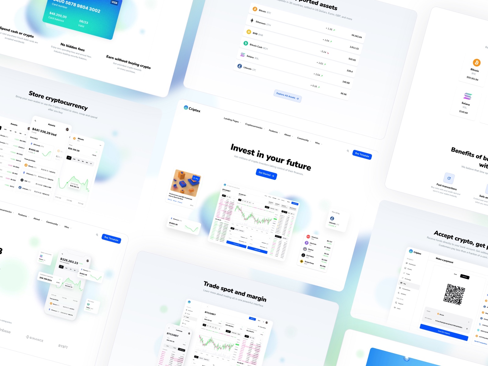 现代专业 Web3 项目官网设计灵感，Web3、SaaS Framer 网站模板详情图 4
