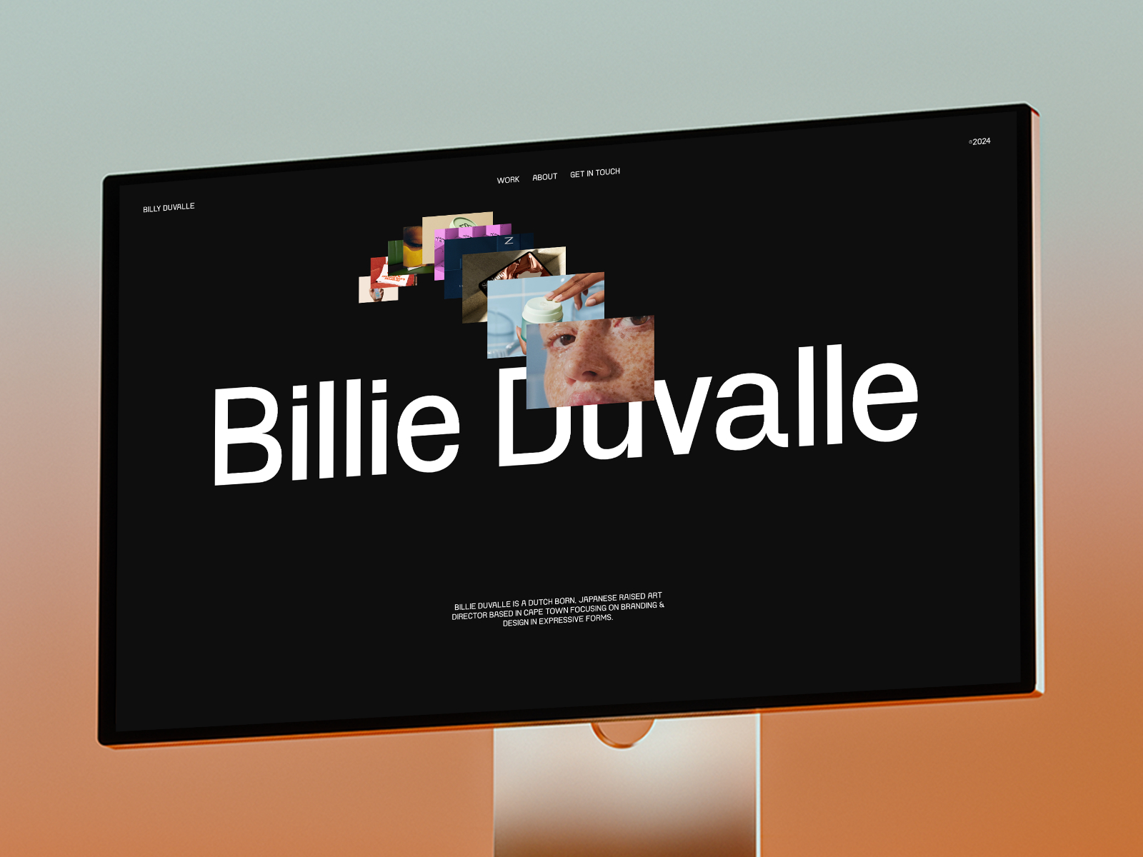 作品集网站设计灵感，设计工作室、作品集 Framer 网站模板详情图 1