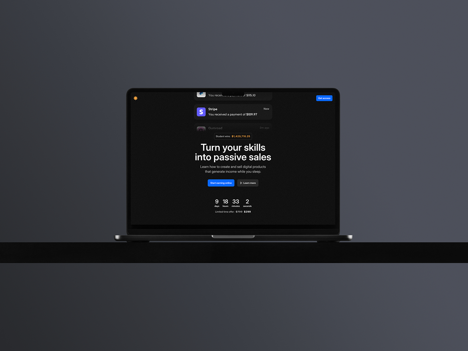 现代教育培训网站设计灵感，教育培训、落地页 Framer 网站模板详情图 2